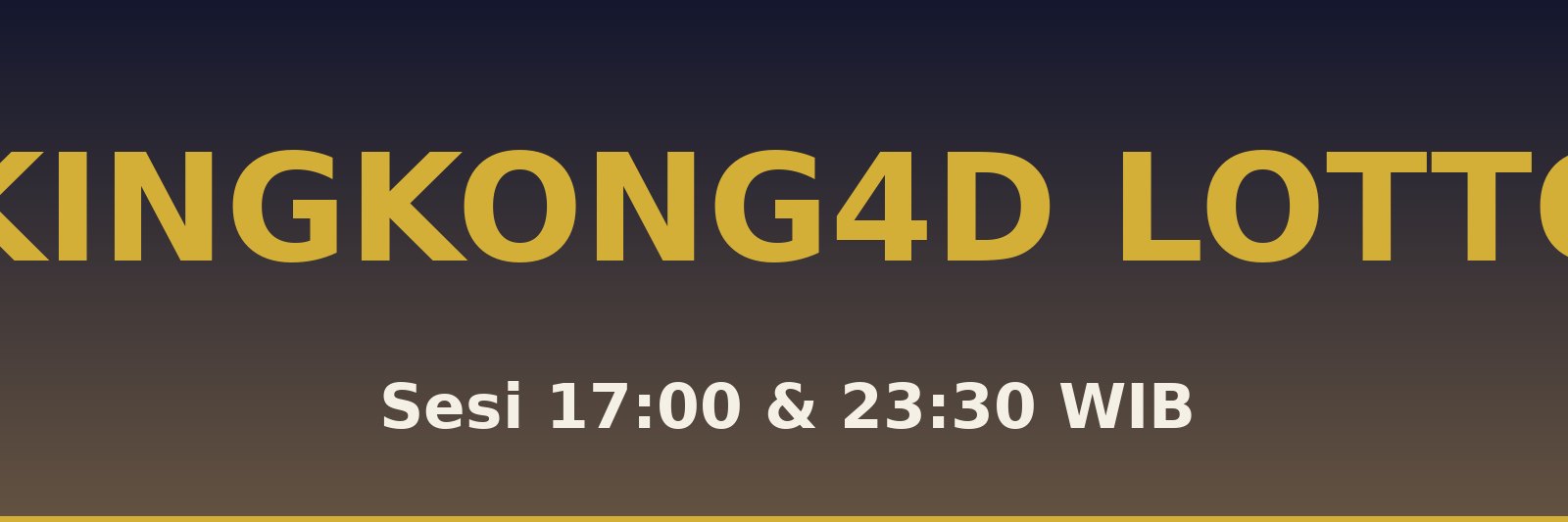 Kingkong4D Lotto Rumbio Jaya